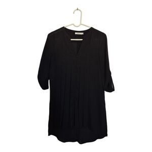 2/$20 Black Tunic Blouse